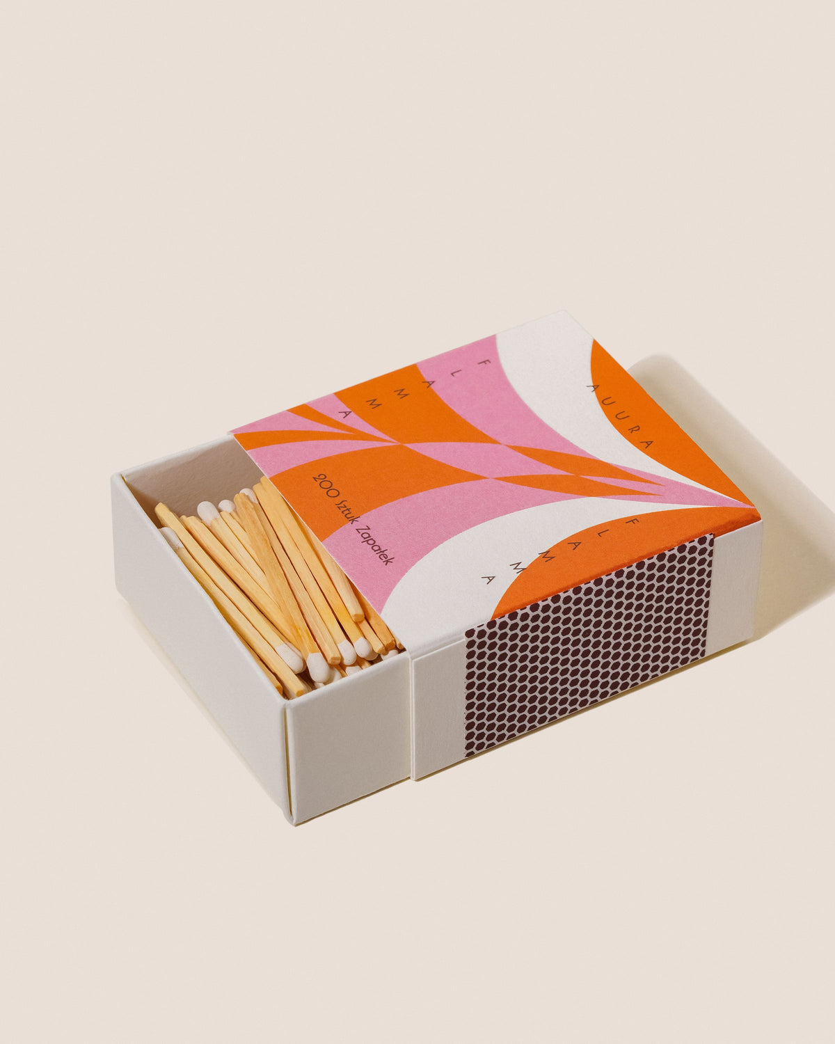 Uchylone pudełko zapałek FLAMMA